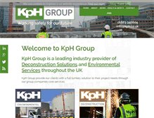 Tablet Screenshot of kph.co.uk