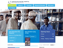 Tablet Screenshot of kph.org.pk